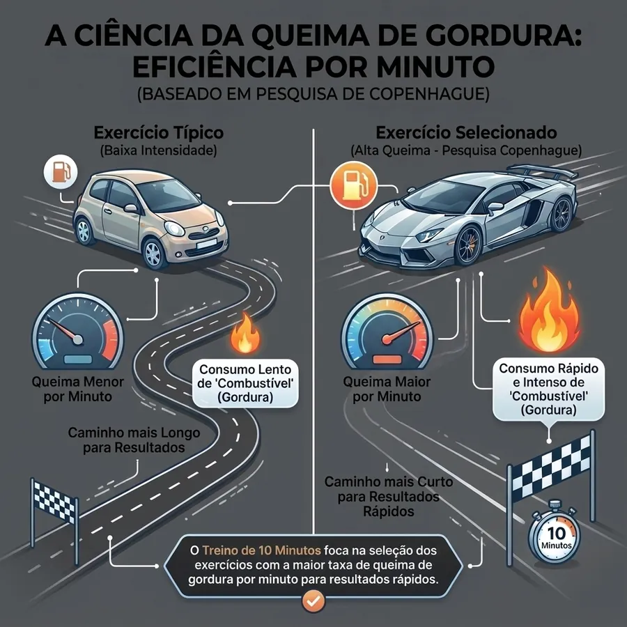Infográfico do efeito EPOC